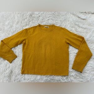 Reformation Cashmere/Wool Blend - Size S - yellow